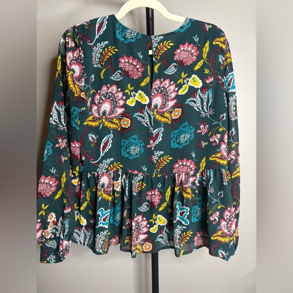 The Loft Floral Long Sleeve Flowy Top - Picture 5 of 5